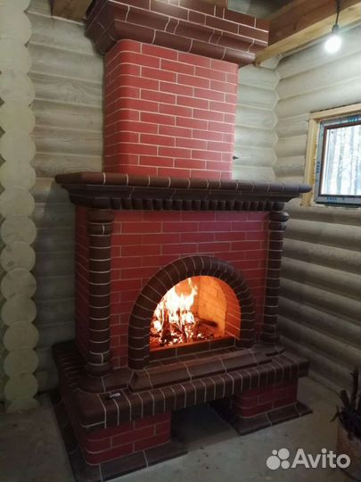Печник: печи банные, ремонт печей,камины, барбекю
