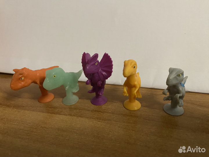 Прилипалы динозавры из пятерочки