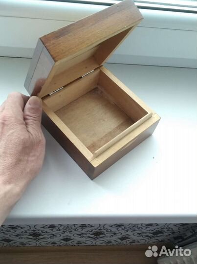 Шкатулка деревянная, декоративная