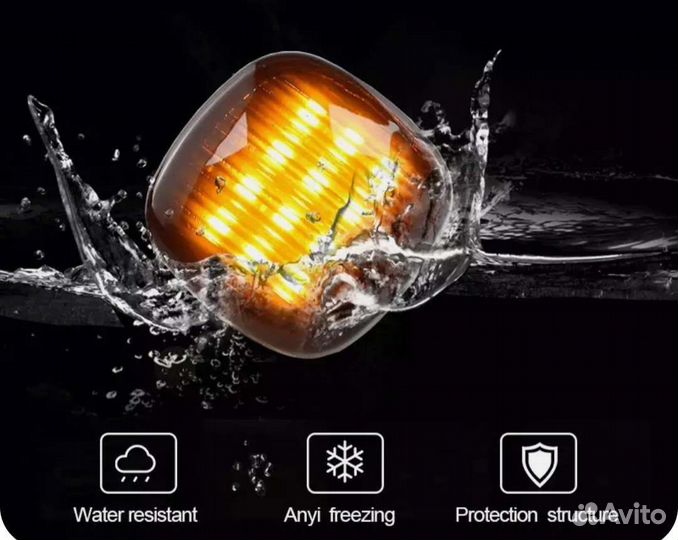 Светодиодные поворотники skoda fabia