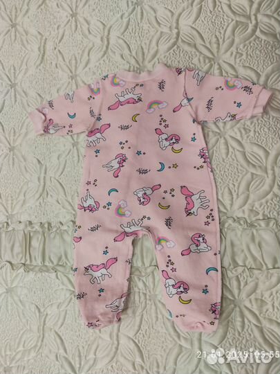 Комбинезон нательный для девочки