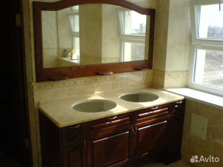 Акриловая столешница, под размеры