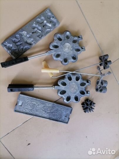 Орешница СССР форма для хвороста печенья ледецов