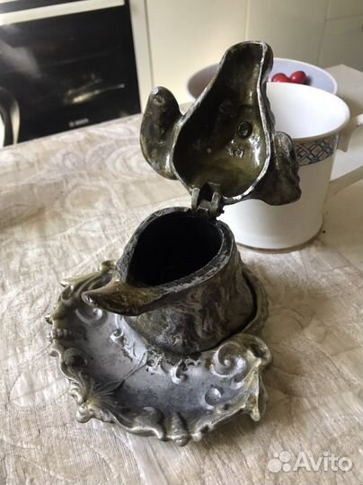 Пепельница голова собаки. СССР