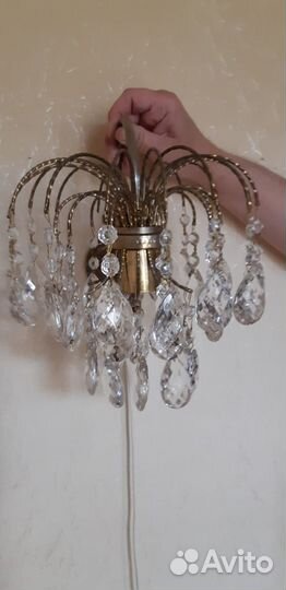 Светильник бра хрусталь Чехия