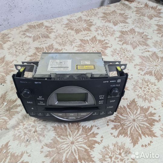 Штатная магнитола toyota rav4 2008г