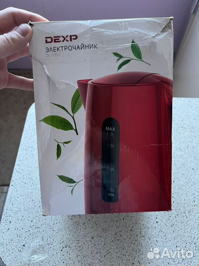 Чайник электрический бу dexp