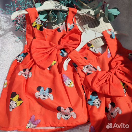 Летний сарафан Disney для девочек 74 80 86 92