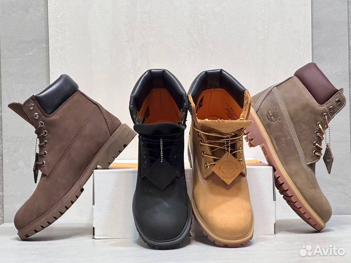 Ботинки мужские нубук timberland