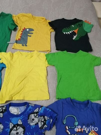 Вещи пакетом на мальчика 98 104