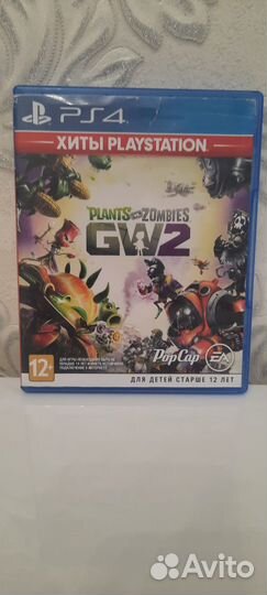 Plants vs zombies garden warfare 2 ps4 диск