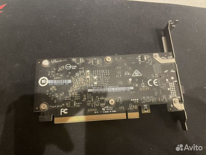 Видеокарта MSI GeForce GT 1030 LC OP