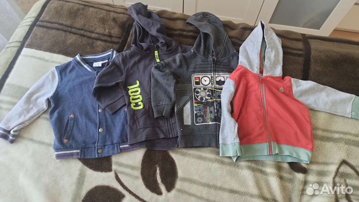 Большой пакет вещей на мальчика 1-2 года