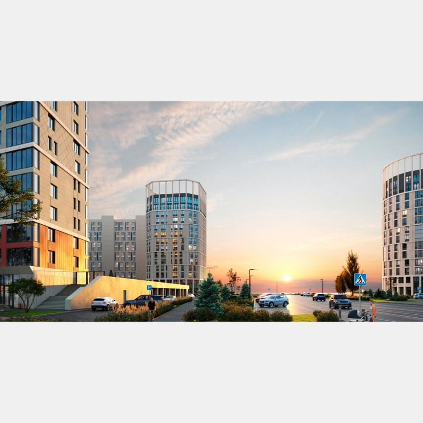 2-к. квартира, 64,9 м², 12/16 эт.