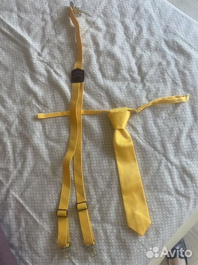 Подтяжки + галстук на ребенка