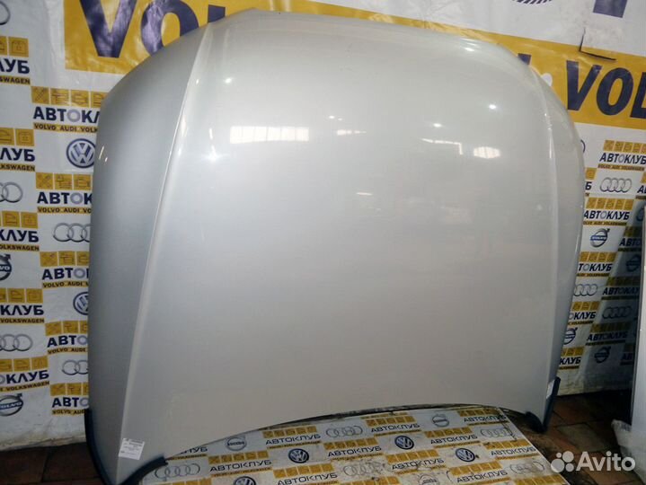 Капот Ауди A4B8 А4Б8 Серебро