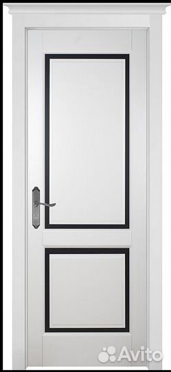 Двери межкомнатные с парящей филенкой