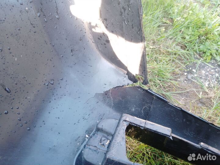 Бампер задний на Митсубиси outlander