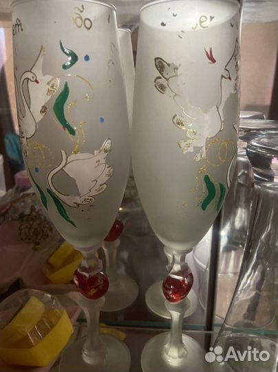 Хрустальные бокалы