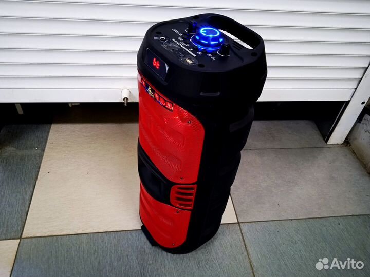 Музыкальный Центр С Караоке + Пульт + Радио + Blue