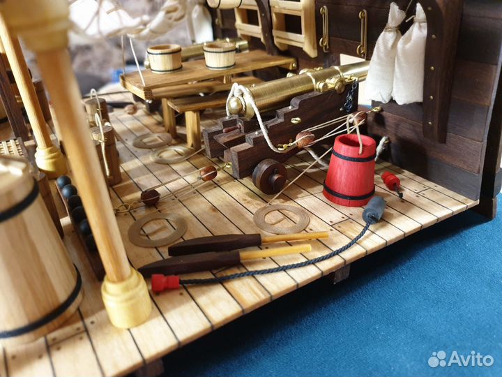 Фрагмент батарейной палубы