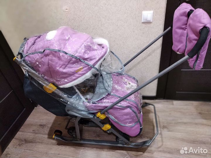 Санки коляска ника