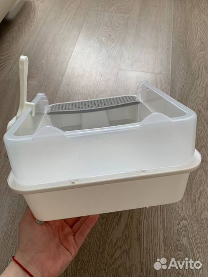 Продам кошачий лоток + лопатка + наполнитель