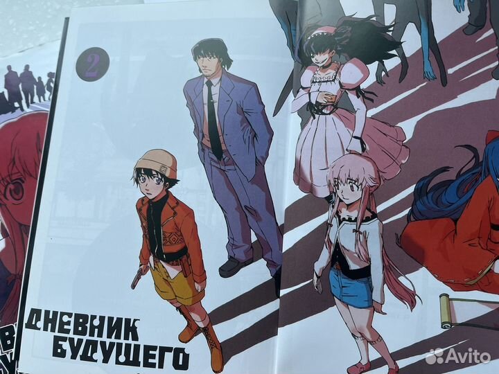 Манга Дневник будущего 3 тома