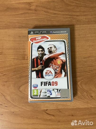 Игра для sony psp fifa 09