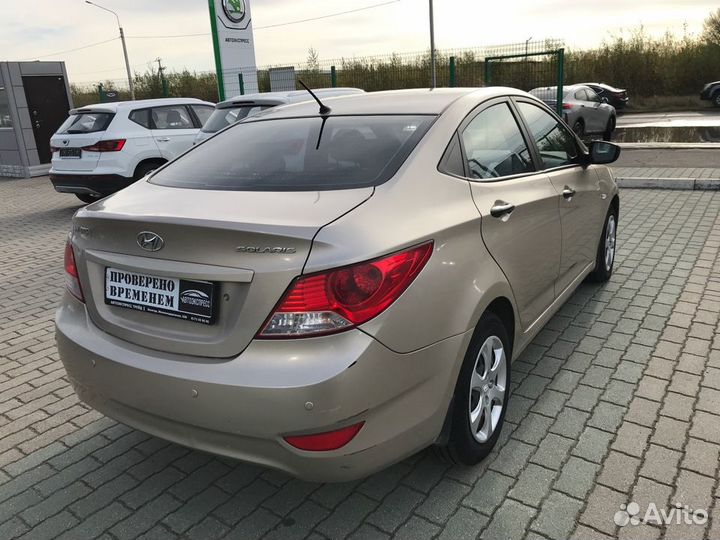 Hyundai Solaris 1.6 МТ, 2011, 109 000 км