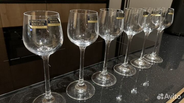 Набор рюмок для водки crystalite bohemia