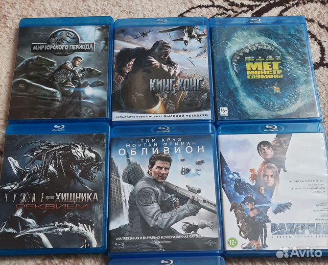 Блюрей диски