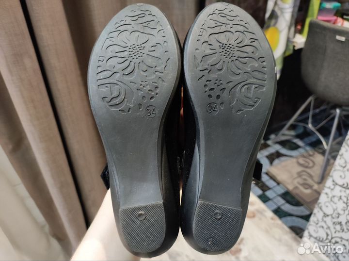 Туфли для девочки 34 размер
