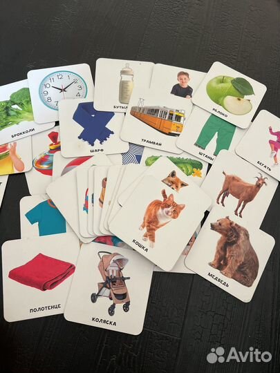 Карточки для развития речи малыша