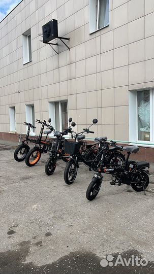 Электровелосипед складной mini