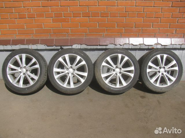 Комплект колес летняя резина Subaru R17 215/50 купить в Москве | Авито