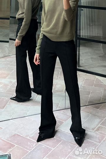 Брюки черные zara М