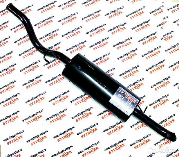 Глушитель Stinger Приора седан штатная установка