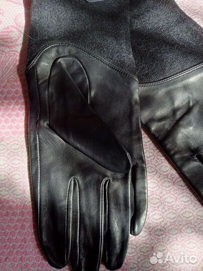 Перчатки кожаные