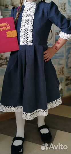 Школьное платье