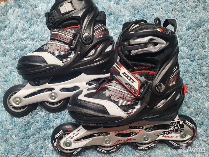 Роликовые коньки детские раздвижные