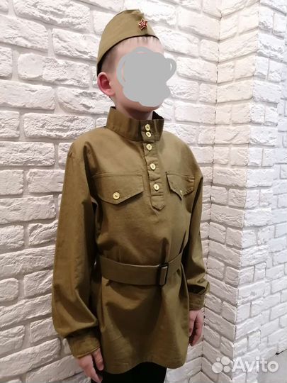 Военный костюм на 9-13 лет (прокат)