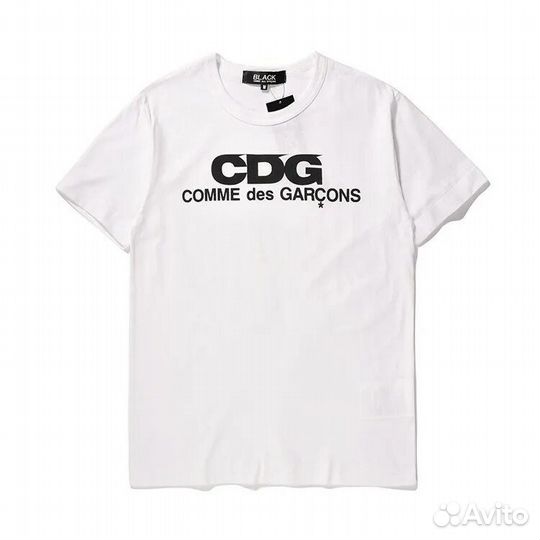 Cdg play футболка