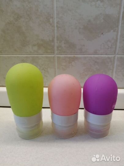 Баночки для шампунем, кондиционеров, кремов