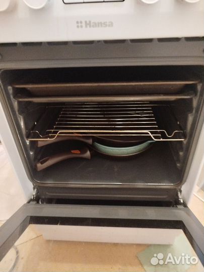 Газовая плита с электрической духовкой