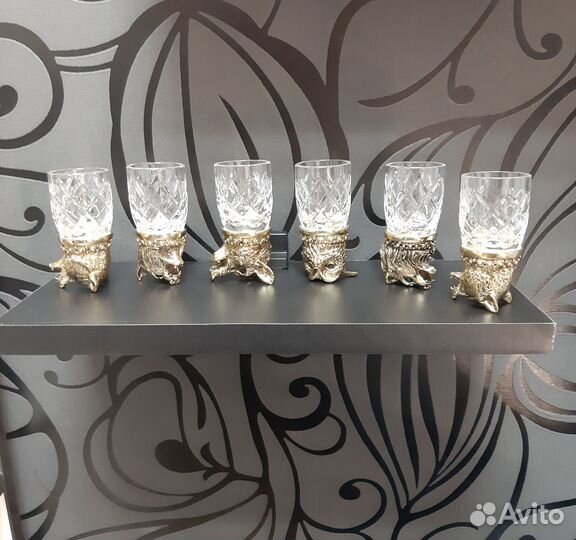 Стопки хрустальные подарочные