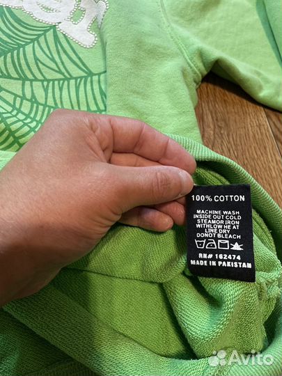 Толстовка sp5der hoodie slime thugger