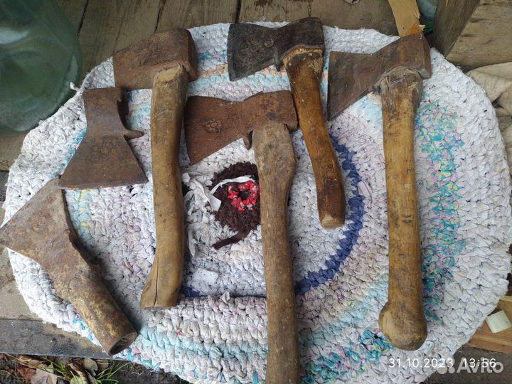 Топоры, колуны, молотки, пилы СССР