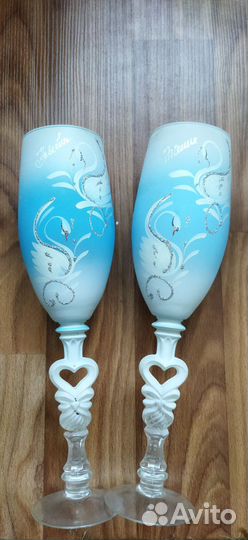 Бокалы свадебные