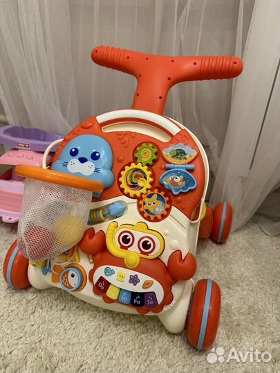 Каталка бизиборд